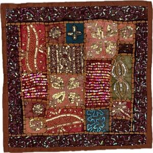 $15 or 4/$45 NWOT hand decorated pillow covers 16”x16” from Greece